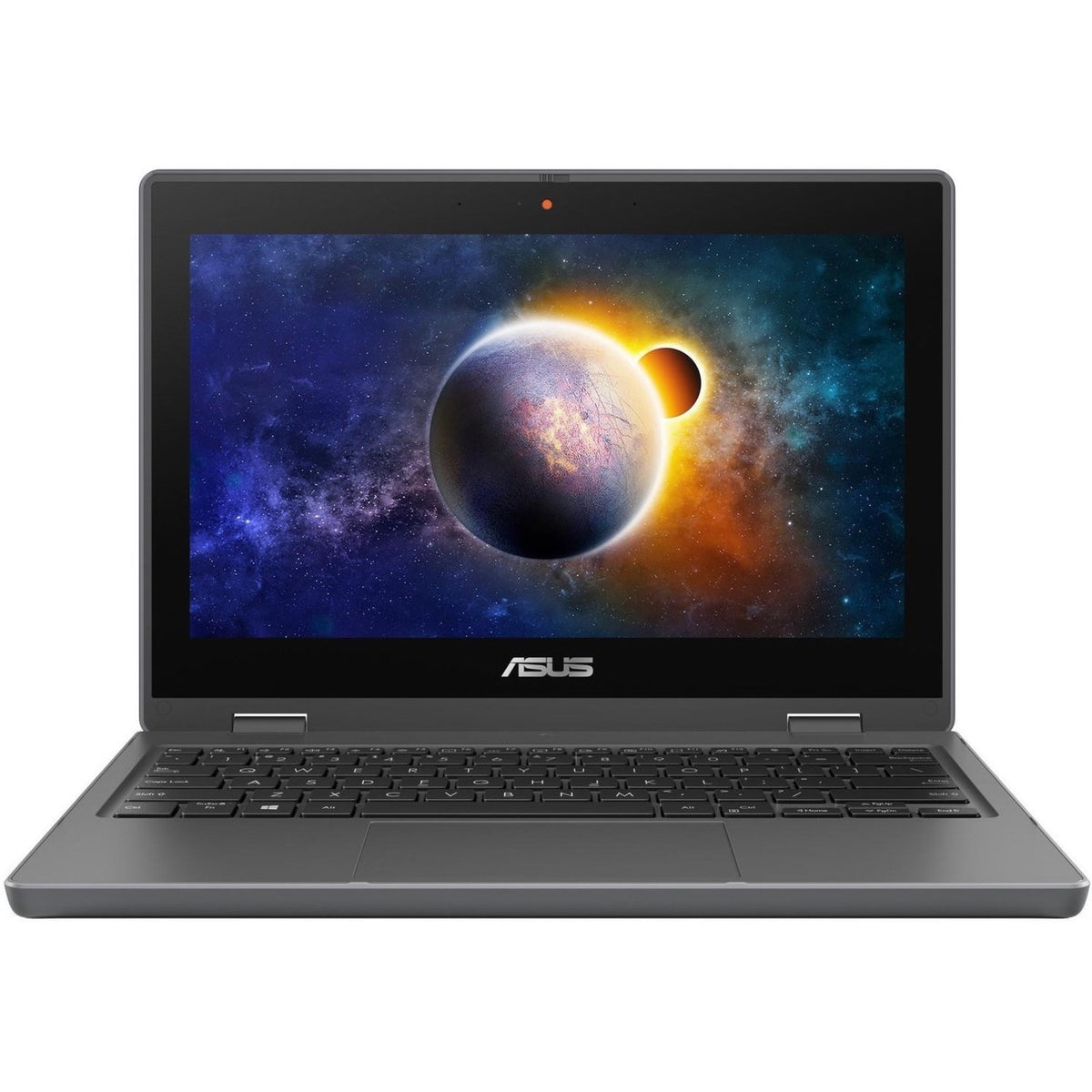 Asus BR1100F BR1100FKA-502YT 11.6" Touchscreen Rugged Convertible 2 in 1 Notebook - HD - Intel Celeron N4500 - 4 GB - 64 GB Flash Memory - Star Gray - BR1100FKA-502YT