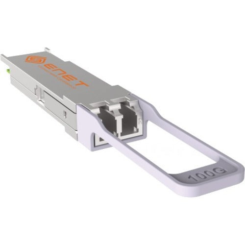 ENET Juniper Compatible JNP-QSFP-100G-ZR4 TAA Compliant Functionally Identical 100GBASE-ZR4 QSFP28 1295/1300/1304/1309nm 80km SMF Duplex LC - JNP-QSFP-100G-ZR4-ENC