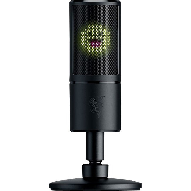 Razer Seiren Emote Wired Condenser Microphone - Black - RZ19-03060100-R3U1