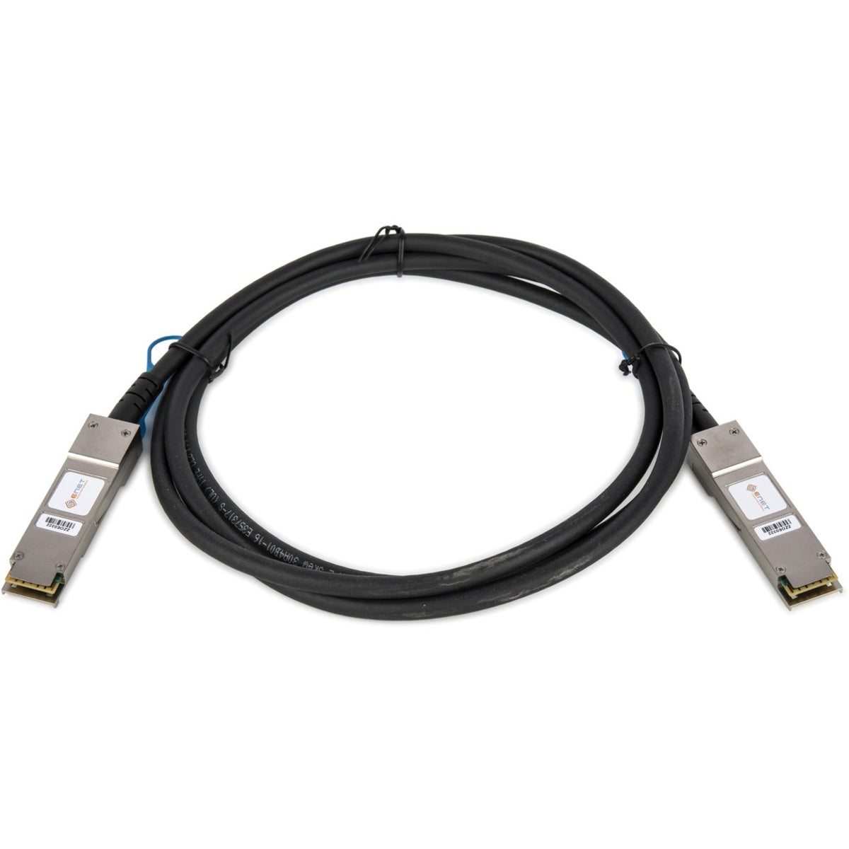 ENET Meraki Compatible MA-CBL-40G-2M TAA Compliant Functionally Identical 40GBASE-CR4 QSFP+ Cable Assembly 1m - MA-CBL-40G-2M-ENC