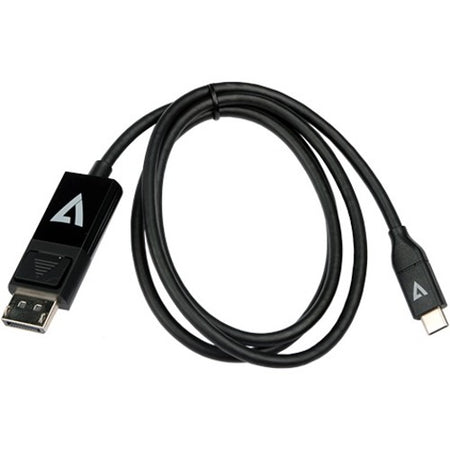 V7 USB-C Male to DisplayPort 1.2 Male 21.6 Gbps 4K UHD - V7UCDP-2M