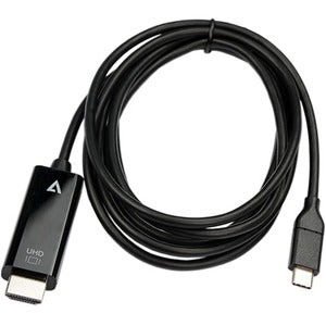 V7 USB-C Male to HDMI 2.0 Male 21.6 Gbps 4K UHD - V7UCHDMI-2M