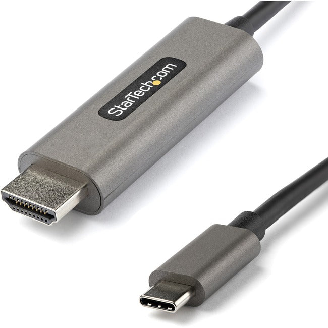 StarTech.com 6ft (2m) USB C to HDMI Cable 4K 60Hz with HDR10, Ultra HD USB Type-C to HDMI 2.0b Video Adapter Cable, DP 1.4 Alt Mode HBR3 - CDP2HDMM2MH