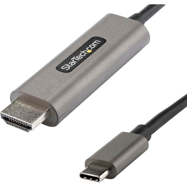 StarTech.com 13ft (4m) USB C to HDMI Cable 4K 60Hz with HDR10, Ultra HD USB Type-C to HDMI 2.0b Video Adapter Cable, DP 1.4 Alt Mode HBR3 - CDP2HDMM4MH