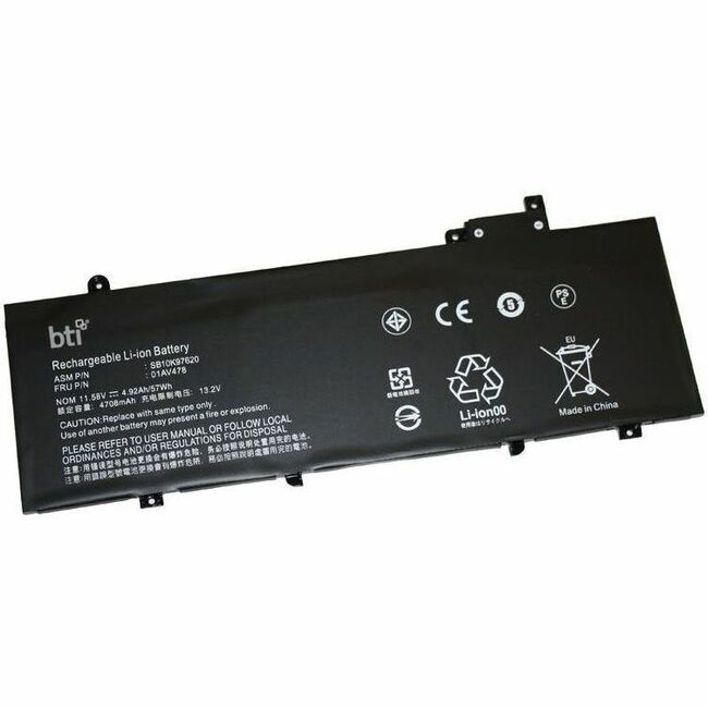 BTI 01AV479-BTI 11.58V 57WHR LI-ION BATTERY 01AV478, 01AV479, 01AV480, SB10K97621 - 01AV479-BTI