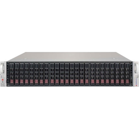 Supermicro SuperChassis 216BE2C-R609JBOD Drive Enclosure - 12Gb/s SAS Host Interface - 2U Rack-mountable - Black - CSE-216BE2C-R609JBOD