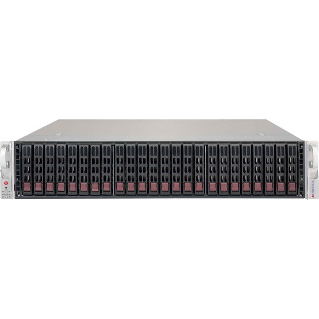 Supermicro SuperChassis 216BE2C-R609JBOD Drive Enclosure - 12Gb/s SAS Host Interface - 2U Rack-mountable - Black - CSE-216BE2C-R609JBOD