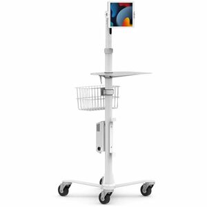 Compulocks Universal Medical Rolling Cart - Rise Freedom Extended Cling - MCRSTDEXWUCLGVWMW