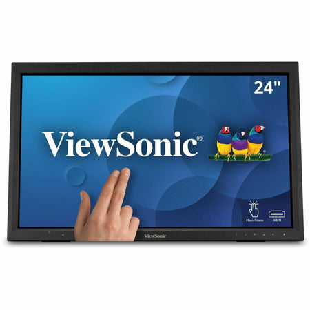 ViewSonic TD2423d 24" 1080p 10-Point Multi IR Touch Monitor with HDMI, VGA, and DP - TD2423D