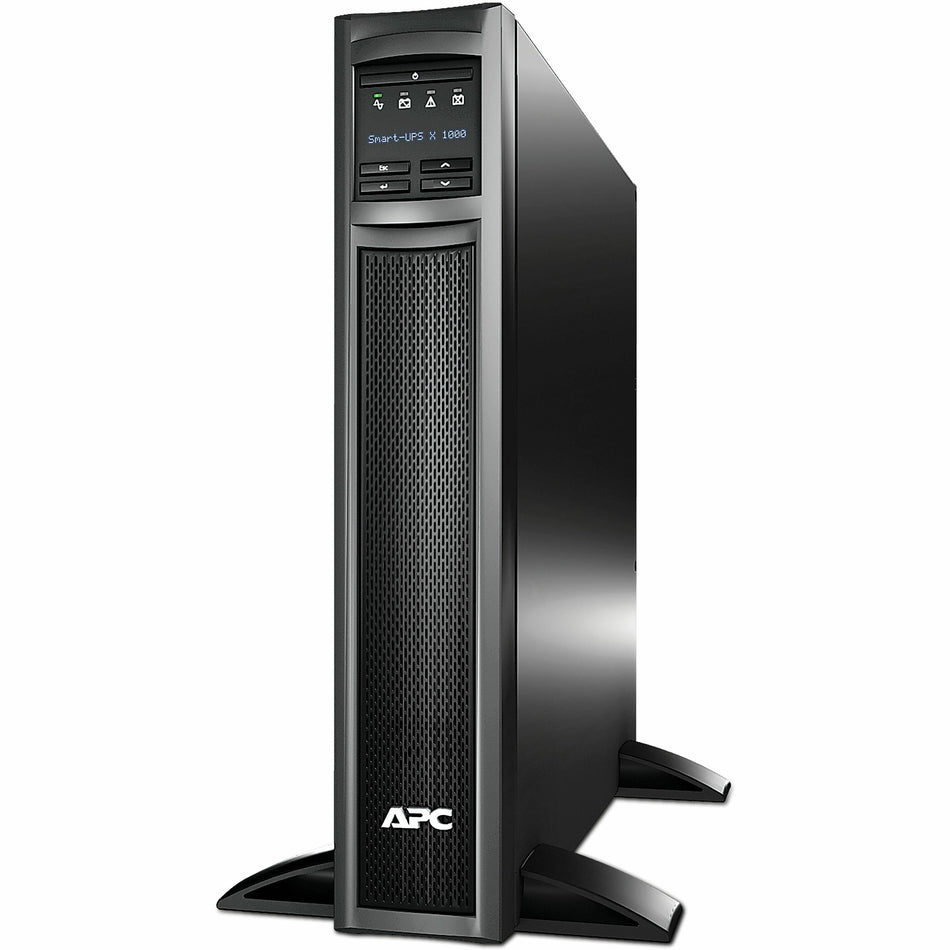 APC Smart-UPS X, Line Interactive, 1000VA, Rack/tower convertible 2U, 120V, 8x 5-15R NEMA, SmartConnect port+NMC, Extended runtime - SMX1000CNC