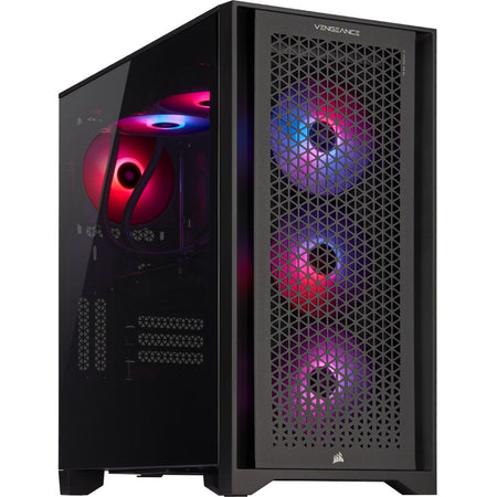 Corsair VENGEANCE i7200 Gaming Desktop Computer - Intel Core i9 10th Gen i9-10850K - 64 GB RAM DDR4 SDRAM - 4 TB M.2 PCI Express NVMe SSD - CS-9050001-NA