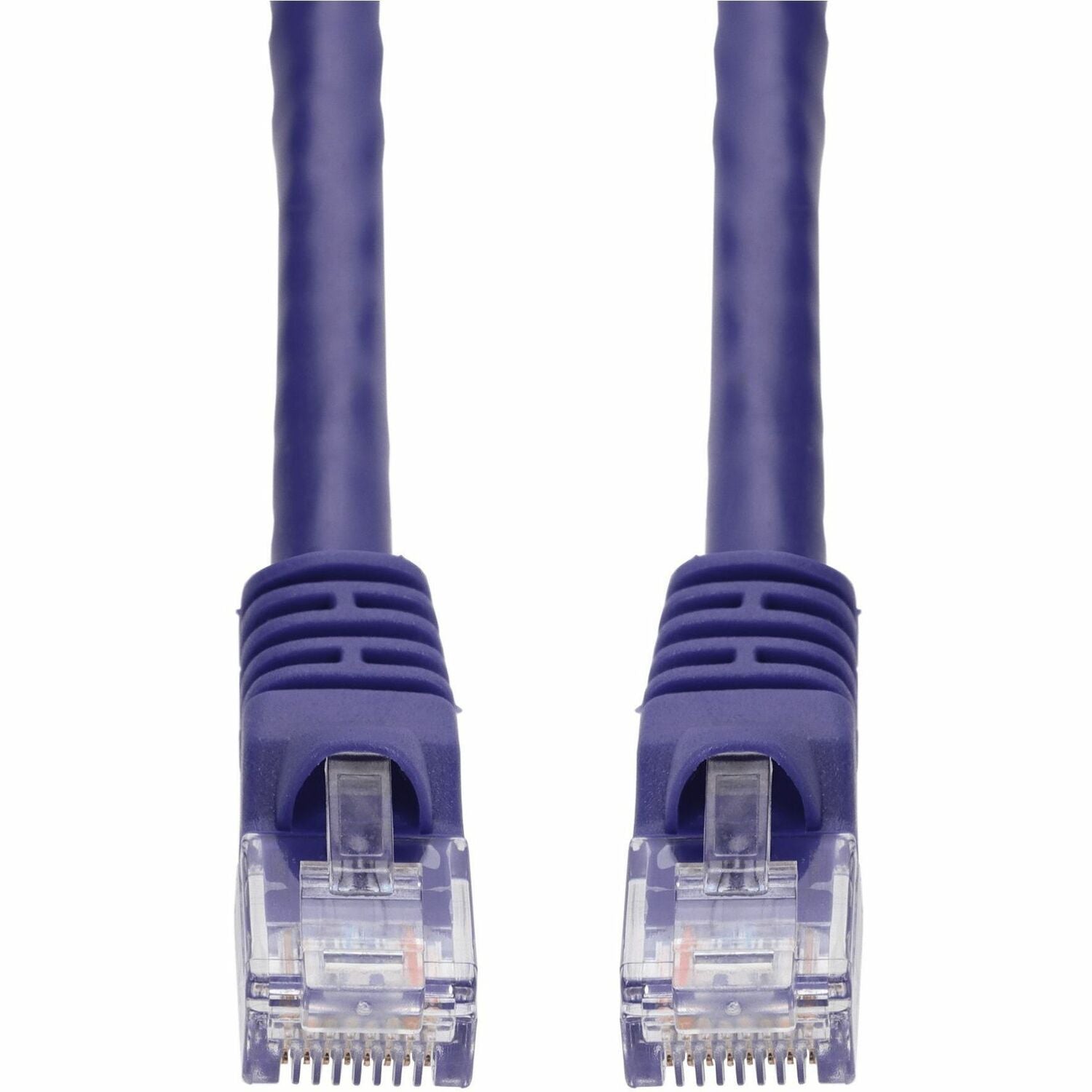 AddOn 17ft Purple CAT 6 PVC Ethernet Cable Snagless Bubble Boot RJ-45 M/M - ADD-17FCAT6-PE