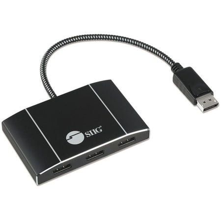 SIIG 8K 1x3 DisplayPort 1.4 to DisplayPort MST Hub Splitter - CE-DP0P11-S1