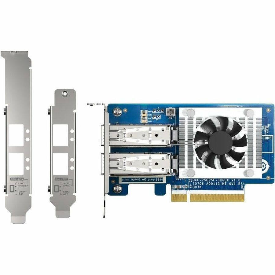 QNAP QXG-25G2SF-CX6 25Gigabit Ethernet Card - QXG-25G2SF-CX6