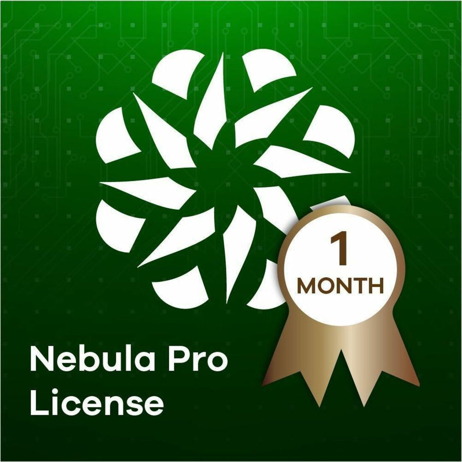 ZYXEL Nebula Professional Pack - Subscription License - 1 Device - 1 Month - LICNCCPRO1MO