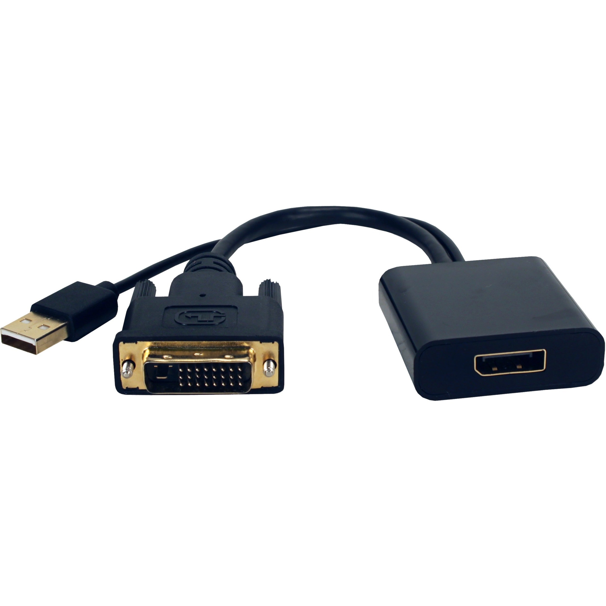 QVS DVI to DisplayPort Active Video Converter - DVIDP-MF