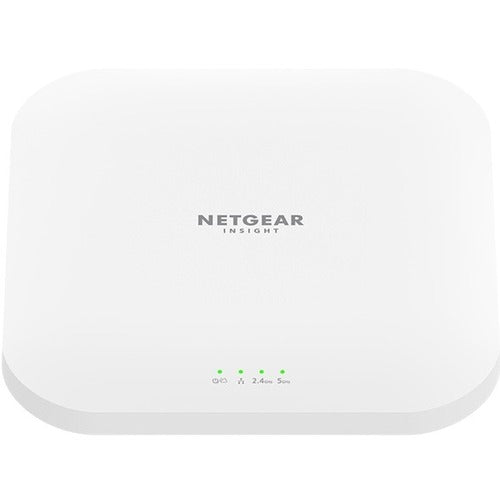 Netgear WAX620 Dual Band Wi-Fi 6 IEEE 802.11 a/b/g/n/ac/ax/i 3.60 Gbit/s Wireless Access Point - Indoor - WAX620-100NAS