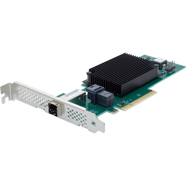 ATTO 4-Port External 4-Port Internal 12Gb/s SAS/SATA to PCIe 4.0 Host Bus Adapter - ESAH-1244-GT0