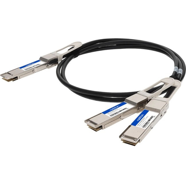 AddOn Twinaxial Network Cable - DAC-Q56DD-2Q28-1M-AO