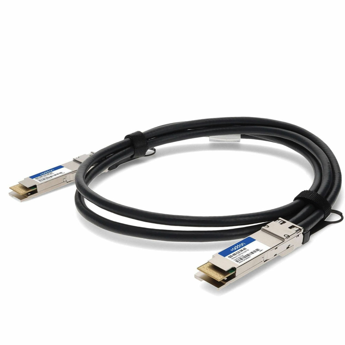 AddOn Cisco&reg; QDD-400-CU2-5M Compatible TAA Compliant 400GBase-CU QSFP-DD to QSFP-DD PAM-4 Direct Attach Cable (Passive Twinax, 2.5m) - QDD-400-CU2-5M-AO