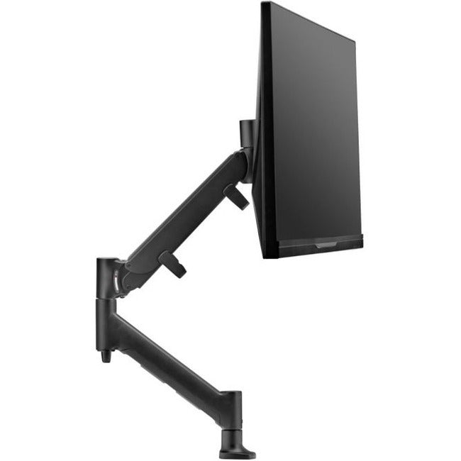 Atdec heavy dynamic monitor arm desk mount - Black - Flat and Curved up to 49in - VESA 75x75, 100x100 - AWMS-HXB-H-B