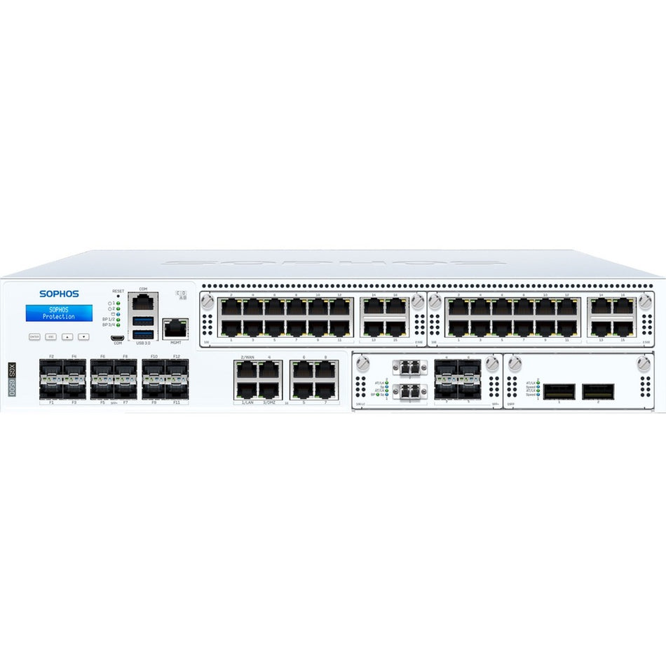 Sophos XGS 6500 Network Security/Firewall Appliance - JG6E3CSUS