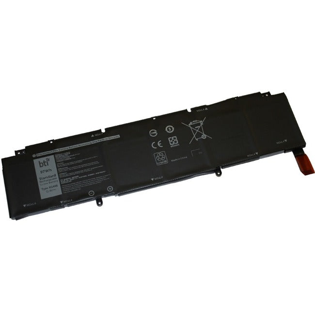 BTI XG4K6-BTI 11.4V 97WHR LI-ION BATTERY 01RR3, F8CPG, 0F8CPG, XG4K6, 3ICP7/54/65-2, CN-0F8CPG PRECISION 5750, PRECISION 5760, XPS 17 9700, XPS 9700, XPS 9710 - XG4K6-BTI