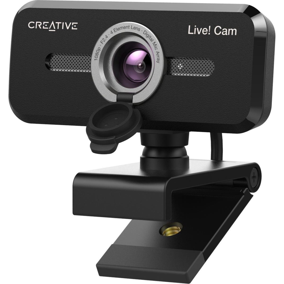Creative Live! Cam Sync 1080p V2 Webcam - 2 Megapixel - 30 fps - Black - USB 2.0 - 1 Pack(s) - 73VF088000000