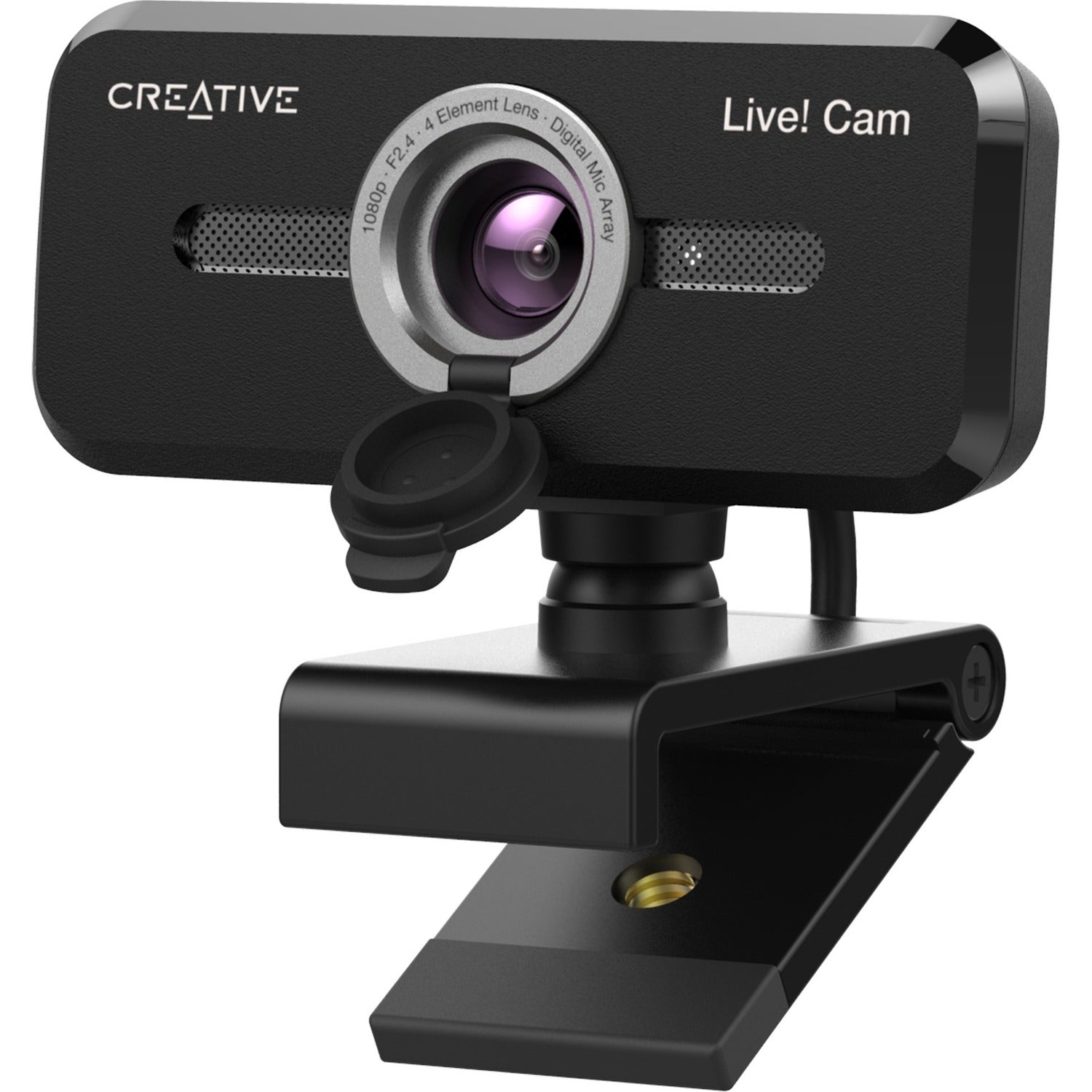 Creative Live! Cam Sync 1080p V2 Webcam - 2 Megapixel - 30 fps - Black - USB 2.0 - 1 Pack(s) - 73VF088000000