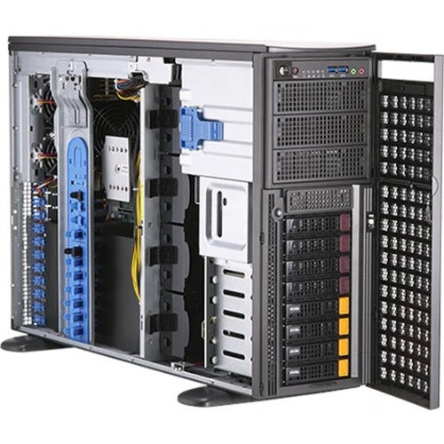 Supermicro SuperServer 740GP-TNRT Barebone System - 4U Rack-mountable - Socket LGA-4189 - 2 x Processor Support - SYS-740GP-TNRT