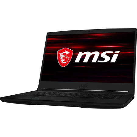 MSI GF63 THIN 10UC-439 15.6" Gaming Notebook - Full HD - 1920 x 1080 - Intel Core i7 10th Gen i7-10750H 2.60 GHz - 8 GB Total RAM - 512 GB SSD - Black - GF63439