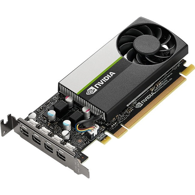 PNY NVIDIA T1000 Graphic Card - 4 GB GDDR6 - Low-profile - VCNT1000-PB