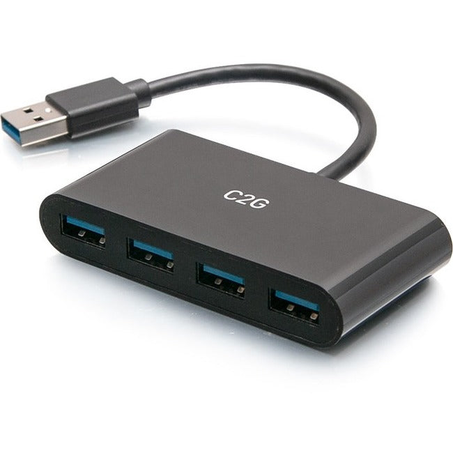 C2G 4-Port USB Hub - USB 3.0 Hub - SuperSpeed USB - 5Gbps - C2G54461