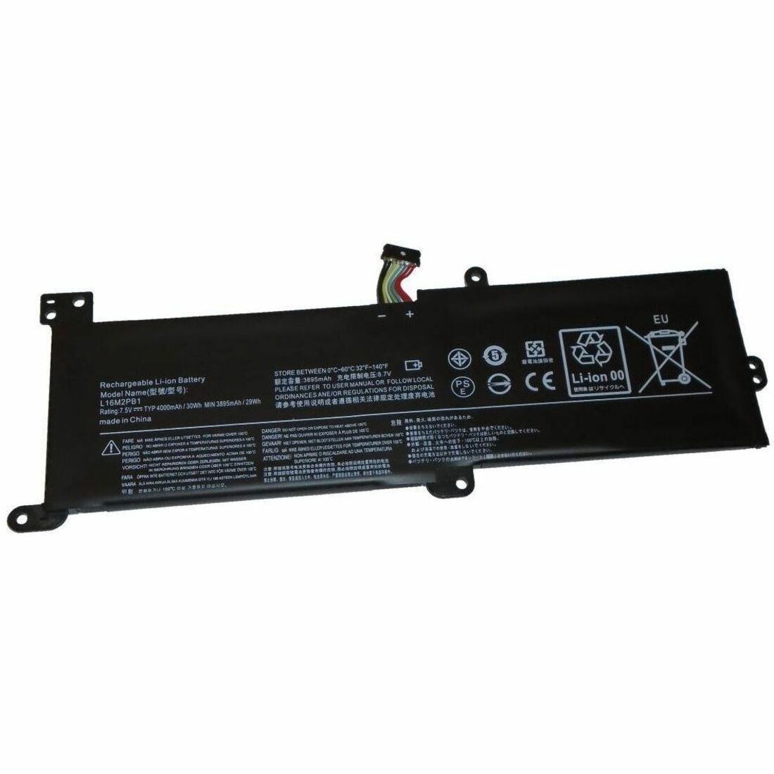 BTI L16M2PB2-BTI LI-ION NOTEBOOK BATTERY FOR LENOVO - L16M2PB2-BTI