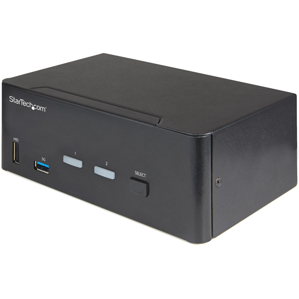 StarTech.com 2 Port Dual Monitor HDMI KVM Switch, 4K 60Hz HDMI 2.0 UHD HDR, 2 Port USB 3.0 Hub, 4x USB HID, Audio, Hotkey Switching, TAA - SV231DHU34K6