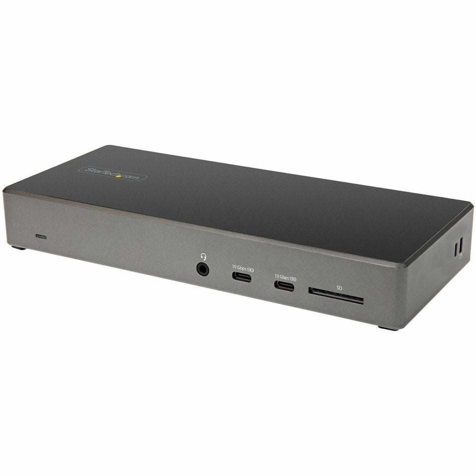 StarTech.com USB C Dock, Triple 4K Monitor USB-C Docking Station with DP 1.4 & DSC, 2x DisplayPort & 1x HDMI, 100W PD, 6x USB (2x 10Gbps) - DK31C2DHSPD
