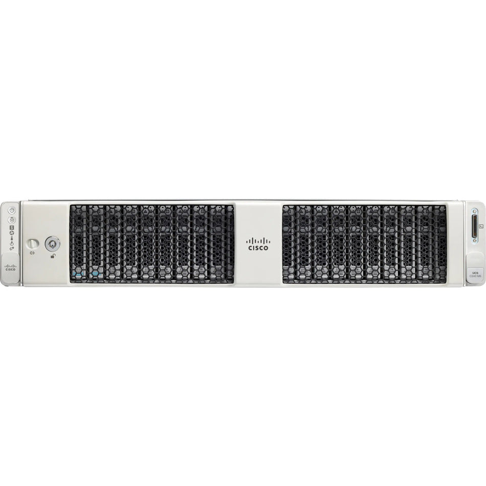 Cisco UCSC-C240-M6SX Barebone System - 2U Rack-mountable - 2 x Processor Support - UCSC-C240-M6SX