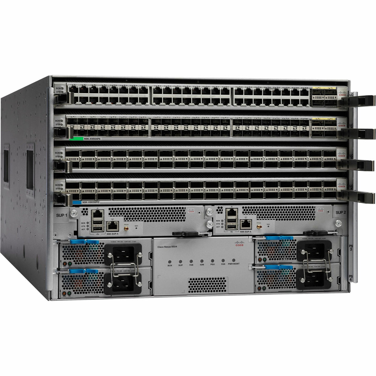 Cisco Nexus 9504 Switch Chassis - N9K-C9504-B3-G-P1