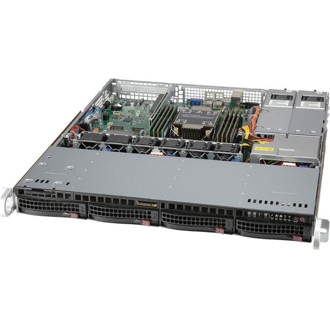 Supermicro SuperServer SYS-510P-MR Barebone System - 1U Rack-mountable - Socket LGA-4189 - 1 x Processor Support - SYS-510P-MR