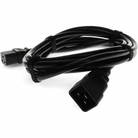 AddOn 8ft C19 Female to C20 Male 12AWG 100-250V at 20A Black Power Cable - ADD-C192C2012AWG8FT