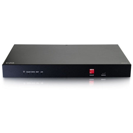 C2G HDMI HDBaseT + RS232 and IR over Cat Extender Box Scaling Receiver - 4K 60Hz - C2G30016
