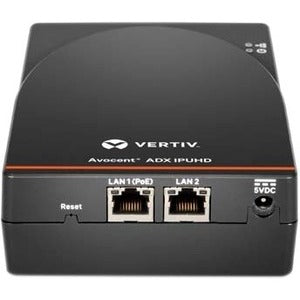 Vertiv Avocent IPUHD 4K IP KVM Device | IT Management | Remote KVM Access | KVM over IP| 4K | Native USB-C | HDMI, DP, MiniDP Adapters | 2-Year Factory Warranty - Optional Extended Warranty Available (ADX-IPUHD-400) - ADX-IPUHD-400