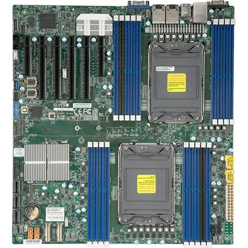 Supermicro X12DPi-N6 Workstation Motherboard - Intel C621A Chipset - Socket LGA-4189 - Intel Optane Memory Ready - Extended ATX - MBD-X12DPI-N6-B