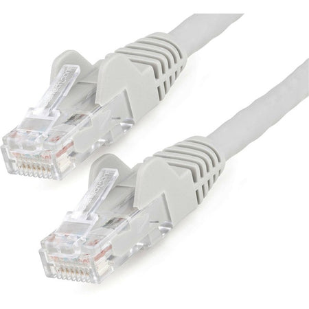 StarTech.com 7ft (2m) CAT6 Ethernet Cable, LSZH (Low Smoke Zero Halogen) 10 GbE Snagless 100W PoE UTP RJ45 Gray Network Patch Cord, ETL - N6LPATCH7GR