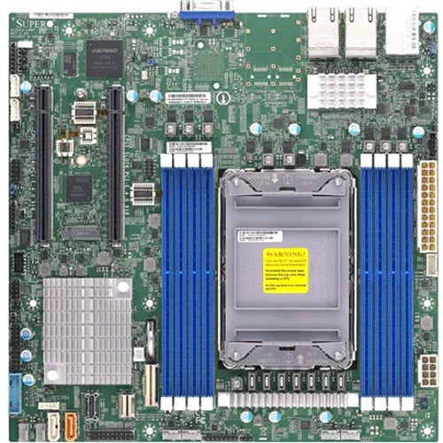 Supermicro X12SPZ-LN4F Workstation Motherboard - Intel C621A Chipset - Socket LGA-4189 - Intel Optane Memory Ready - Micro ATX - MBD-X12SPZ-LN4F-O