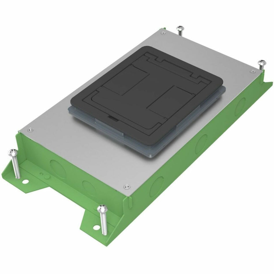 Wiremold RFBA 2-Gang Shallow Floor Box - On Grade - RFBA2R25OG