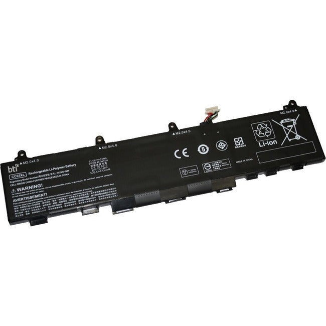 BTI L78555-005-BTI 11.55V 53WHR LI-ION BATTERY CC03053XL-PL, HSTNN-LB8Q, L77608-421, L78555-005 ELITEBOOK 830 G7, 830 G8, 835 G7, 835 G8, 840 G7, 840 G8, 845 G7, MT32, MT46, PROBOOK 635 AERO G7, PROBOOK 635 AERO G8, ZBOOK FIREFLY 14 G7, ZBOOK FIREFLY 14 G8, ZBOOK FIREFLY 15 G7 - L78555-005-BTI