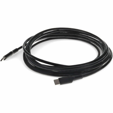AddOn 2.0m (6.6ft) USB C Male to USB C Male USB 2.0 Sync and Charge Black Cable - USBC2MB