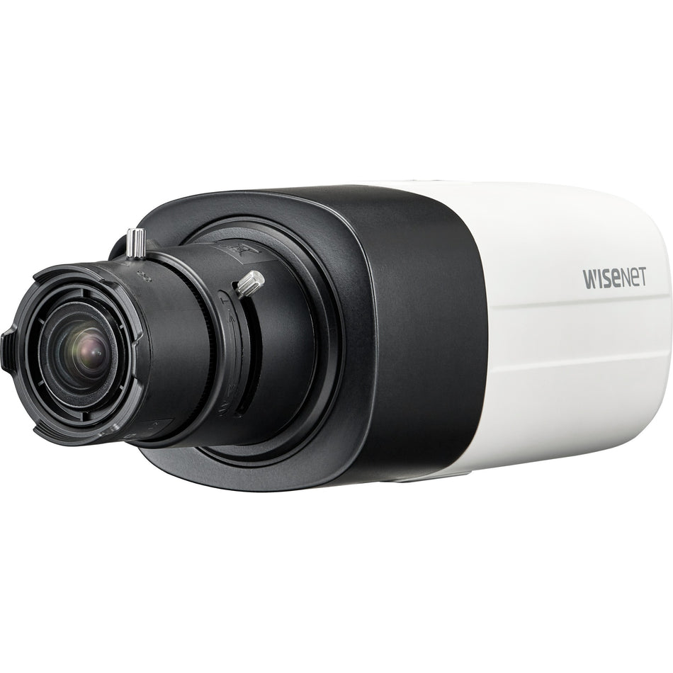 Wisenet SCB-6005 2 Megapixel Indoor/Outdoor Full HD Surveillance Camera - Color - Box - Black, Ivory - SCB-6005