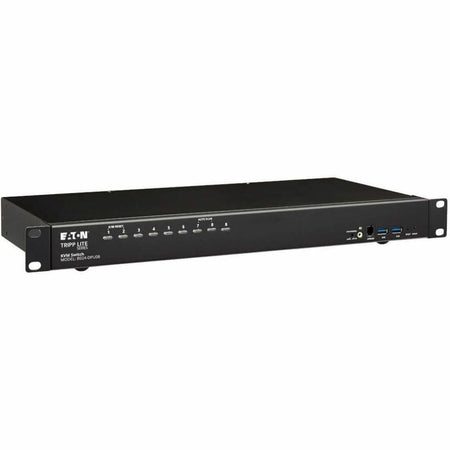 Tripp Lite by Eaton 8-Port DisplayPort/USB KVM Switch with Audio/Video and USB Peripheral Sharing 4K 60 Hz 1U Rack-Mount - B024-DPU08